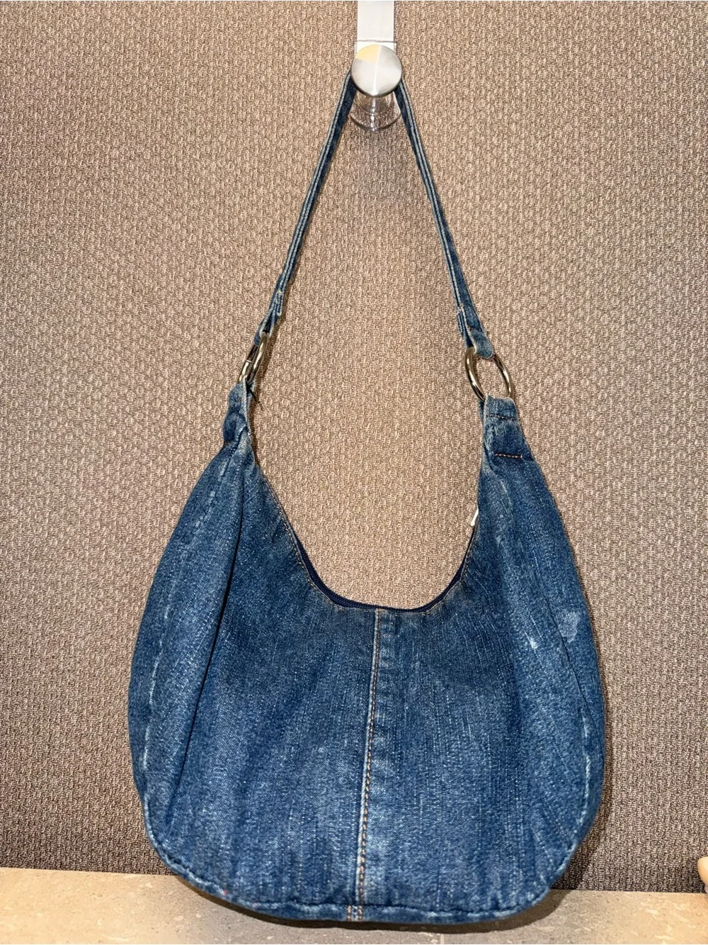 Limited Too Denim Hobo Shoulder Bag in Blue
